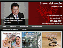 Tablet Screenshot of delaroche-law.com
